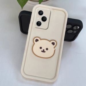 Phone Case Realme GT 7 7T Realme C71 NFC Realme GT 7 Dream Edition Cute Cartoon Fashion Bear Soft Casing Silicone Lens Protection Shockproof Back Cover 2025
