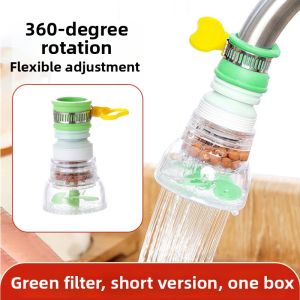 Six-layer Filtering Water-saving Multi-functional Tap Water Filter