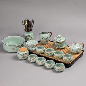 PUQI | Luxury Dry Brew Tea Set For Home & Office Use