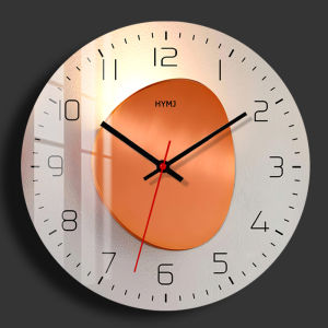 Đồng Hồ Trang Trí Tường Phòng Khách Thời Trang 2024 Mới Im Lặng Đồng Hồ Thời Gian Hiện Đại Tối Giản Sang Trọng Trang Trí Đồng Hồ