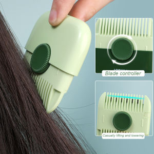 Safe Durable Hair Razor Comb Hair Trimmer Comb Hair Brushes Barber Tool DIY Women Hair Trimmer Fringe Cut Tools