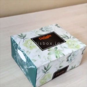 Kotak Kue 12x14x7 FLORIST Polos / Dus Murah / Kotak Snack / Dus Roti / Kue Basah / Jajanan Pasar / Dus Martabak Manis+ Telur/Dus Ayam Goreng+Bakar / Kue Lumpur / Risoles / Lumpia