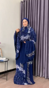 ARIEFA BATIK - BISA COD MUKENA DEWASA JUMBO RAYON MUTIARA BATIK CAP EKSKLUSIF FREE TAS TRAVELLING