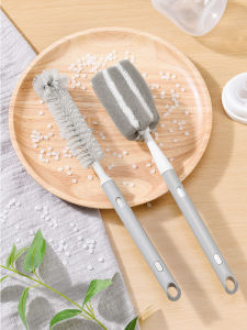 Extendable Long Handle Sponge Cup Brush Special for Blender Soy Milk Maker Multi-Function Cup Cleaning Tool Household Essential