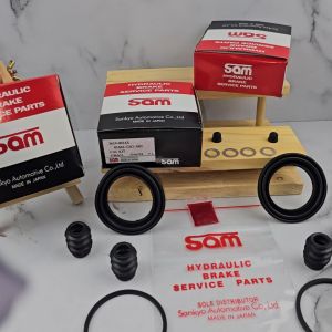 KIT KALIPER KARET CAKRAM RODA DEPAN HRV 2014 SAMPAI 2023 1SET SAM