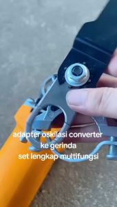 Adaptor Oskilasi Komplit Multiguna - Adaptor Gerinda Oskilasi/Adapter Gerinda Oskilasi Tool Multi Cutting Cutter Multifungsi