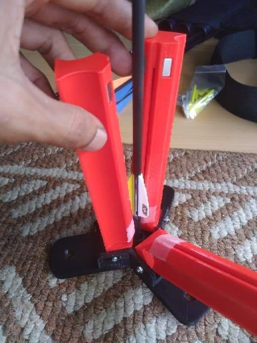 Tower Fast Fletching jig alat pasang bulu vanes arrow panah panahan busur
