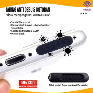 [COD] STIKER PENUTUP ANTI DEBU LUBANG SPEAKER HP