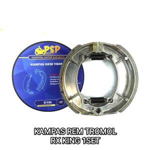 Kampas Rem Tromol RX King - Kanvas Kanvas Brake Shoe Breakshoe Rem Rim Tromol Belakang Yamaha RX King New Scorpio Byson
