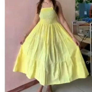 Casual Plain Shirred Wrap Dress For Woman Summer Self Tie Dress Solid Cami Dress L2229