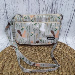 TAS SELEMPANG TALI PANJANG 2 RUANG RESLETING BAHAN TEBAL ANTI AIR