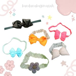 Paket Hemat Aksesories Rambut Bayi Import