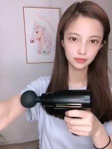 Relaxing Muscle Massage Gun Rechargeable High Vibration Fascia Gun Electric Multipurpose Massaging Gun