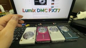 Máy ảnh Lumix DMC FX77 màn hình cảm ứng