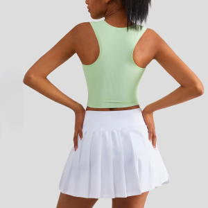 Áo Ngực Thể Thao Nữ Màu Trơn Lưng Chéo Độ Nâng Đỡ Cao Ôm Sát Tập Yoga Có Mút Ngực