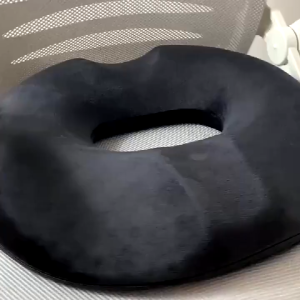 【W4Y】Donut Seat Cushion Memory Foam Seat Cushion Coccyx Orthopedic Massage Hemorrhoids Chair Cushion