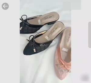 JURAGAN ONLINE - SANDAL BRUKAT APRILIA SEPATU WANITA HAK TAHU BUSTONG SENDAL PESTA OOTD KONDANGAN TINGGI 5 cm HIGH HEELS PAYET BISA COD Sepatu Pesta Slip-On 5Cm Sandal Wanita Beragam Warna - Lazada