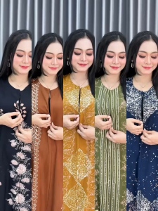 Ariefa Batik - Daster Twill Busui Rampel Jumbo Daster Murah Kekinian Bisa COD