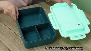 LUNCHBOX/KOTAK MAKAN ANAK 2 SEKAT/BPA FREE/ANTI TUMPAH KODE HX 46082