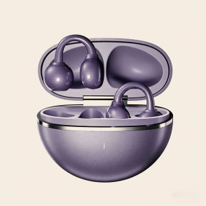 Ergonomic Open-Ear Clip Earphone Smart Touch Function ENC Voice Noise Blocking with Microphone Sports Wireless Bluetooth Earbuds