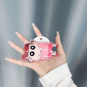 Bandai | Anime Crayon Shin-Chanss Hair Claw Clip Hairpin Hair Catch Acetic Acid Advanced Sense Clip Headdress Hairpin Girl Birthday Gifts