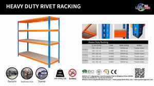 AIBG ชั้นวางของ 4 ชั้น 5 ชั้น ชั้นเหล็กวางสินค้า แข็งแรง ทนทาน ชั้นเก็บอุปกรณ์