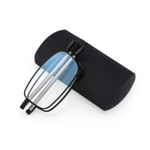 Kính Cận Cận Thị Độ Cao Chống Ánh Sáng Xanh Nhẹ Di Động Thời Trang Kính Cận Nam Nữ Nhỏ Gọn Kính Cận Đa Chức Năng