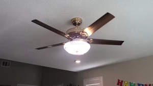 GEJIESE โคมไฟพัดลม พัดลมเพดาน โคมไฟคริสตัล พัดลมเพดาน led มีรีโมทควบคุม พัดลม ไฟ led เพดาน ไฟพัดลมเพดาน พัดลมเพดานไฟสไตล์โมเดิร์น พัดลมโคมไฟ โคมไฟระย้าห้อย G47