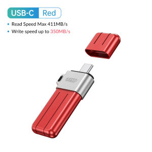 ORICO All Metal 512GB USB Flash Drive 411MB/S Pen Drives 256GB 128GB 64GB USB Stick Type C Pendrives Memory Stick U Disk