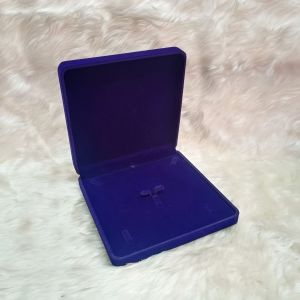 กล่องกำมะหยี่ SetCN19/ 3 ชิ้น สีกรมท่า กล่องกำมะหยี่Premium Jewelry Box (ไม่รวมเครื่องประดับ) สินสอด จัดเก็บ แหวน สร้อยคอ กำไล สร้อยข้อมือ