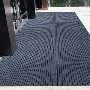 Commercial Grade Outdoor Entrance Carpet Anti-Slip Dirt Resistant Large Area Hotel Lobby Door Mat Stairway Rug