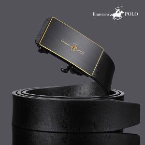 Polo Genuine Fashion Belt Casual Leather Automatic Buckle Luxury Brand Belt Preferred for gift or personal use
