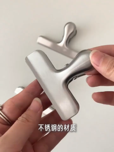8PCS Stainless Steel Bag Clips Chip Bread Food Sealing Clip Heavy Duty Air Tight Seal Kitchen Clip Snack Food Bag Clamp