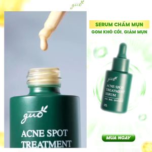 Serum Chấm Mụn gom khô cồi giảm mụn mờ thâm sau mụn - 100% Feedback khách tin dùng hiệu quả GUO 30ml