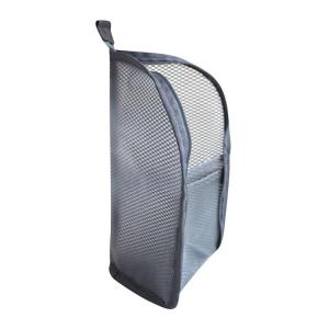 EVA Mesh Travel Toiletry Bag Stand‑up Cosmetic Organizer Bag Portable Transparent Mesh Makeup Zipper Bag for Women Daily Use
