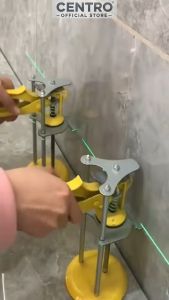 Alat Bantu Pemasang Pengatur Tinggi Ubin Keramik Bahan Baja Kuat Awet Berkualitas | Alat Dongkrak Setel Angkat Atur Stel Keramik Ubin Alat Tukang Kuli Proyek Bangun Rumah Pekerja Banguna Serbaguna | Tile Height Adjuster Lifter Tool - DETRU DT3