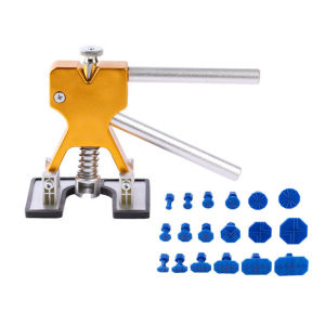 High Quality Spot Car Body Paintless Dent Lifter Repair Tool Puller Car Dent Repair Tool Kit with 18 Tabs Hail Removal Tool