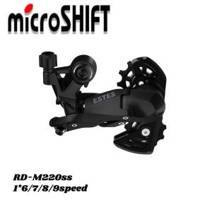Bộ Chuyển Tốc Sau MicroSHIFT ESTES RD-M220L Dành Cho Xe Đạp Leo Núi MTB Tương Thích 6-9 Tốc Độ Líp 18/21/24/27 Hợp Kim Cơ Khí