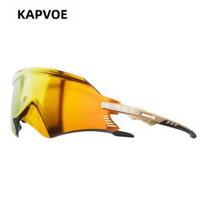 kapvoe | Kính Thể Thao Đổi Màu KAPVOE Chống Tia UV400 Dành Cho Xe Đạp Đường Trường Leo Núi Ngoài Trời Nam Nữ Kính Lái Xe Đa Chức Năng Khung TR-90