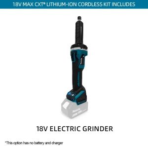 Makita | Máy Mài Xoay Không Chổi Than Makita Không Dây 4 Tốc Độ Điều Chỉnh Dùng Cho Khắc Đánh Bóng Chế Tác Gỗ (chỉ Thân Máy)