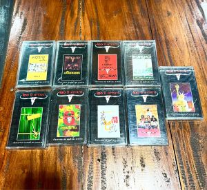 เทป Cassette คาราบาว ขอบดำ 9 ชุดน่าสะสม