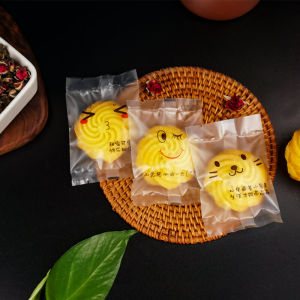 Snowflake Crisp Packaging Bag Biscuit Tea Toast Nougat Candy Moon Cake Milk Jujube Snack Baking Ice Bread Packaging Bag