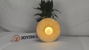 JOYINLED Round Lamp Retro Loft Living Room Bedroom Bedside Sconces Home Decoration Glass Resin Corridor Aisle Wall Lights