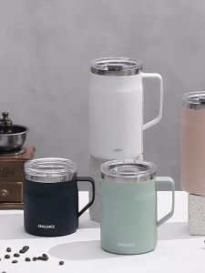 GELAS MUG SEAL LOCK STAINLESS STEEL 304 CANGKIR KOPI