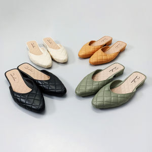 Azgalery SPT-65 Sandal Selop Wanita Heels & Flat Shoes PVC