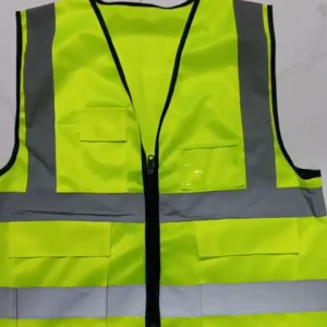 ÁO GHI LÊ CÓ TÚI 4 SỌC PHẢN QUANG BẢO HỘ LAO ĐỘNG HÀN QUỐC ÁO KỸ THUẬT KỸ SƯ AN NINH ÁO LƯỚI PHẢN QUANG
