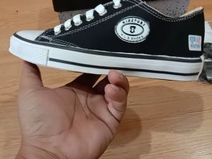 Sepatu Sekolah Anak Laki Laki Perempuan Warna Hitam Tali Usia 6 -10 Tahun PAUD TK SD SMP-KIDZTUBS2058122523