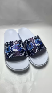 Alnieal - Sandal Slide | Sandal Slip On Pria Ilustrasi | Sandal Slop Pria Terbaru