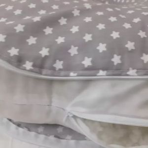 (Vải cotton lụa xuất Hàn an toàn với bé) Gối chống trào ngược thiết kế chuẩn không gây cong gù lưng bé