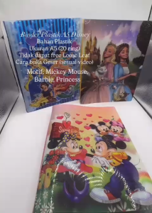 Binder A5 Disney / Buku Binder Binder Note